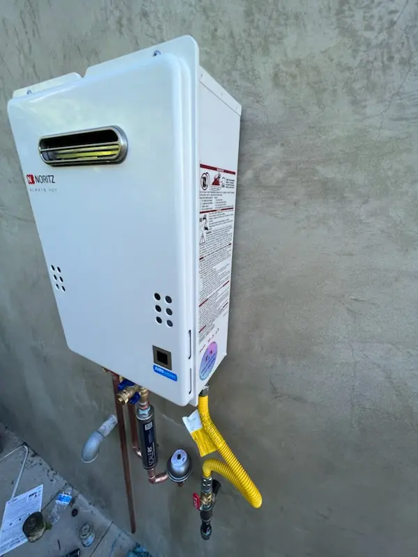 Tankless water heater installation for Hermon homes